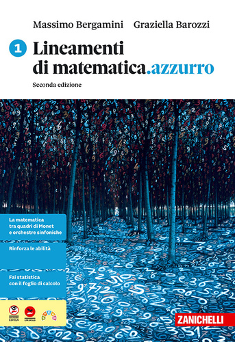 Cover of LINEAMENTI DI MATEMATICA.AZZURRO 2ED. - VOLUME 1 CON LAZ TUTOR (LDM)